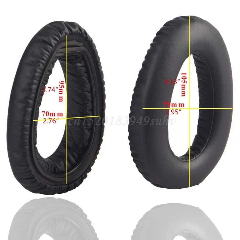 

OOTDTY 1 Pair Replacement Earpad Earmuff Cushion For Sennheiser PXC 550 MB 660 Headset