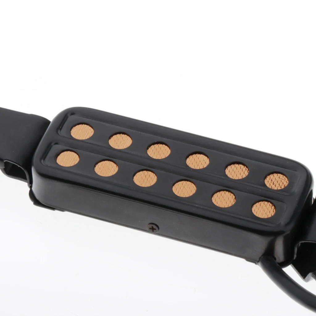 

1pc Acoustic Guitar Sound Hole Pickup 6.35mm Adapter Accessories Parts