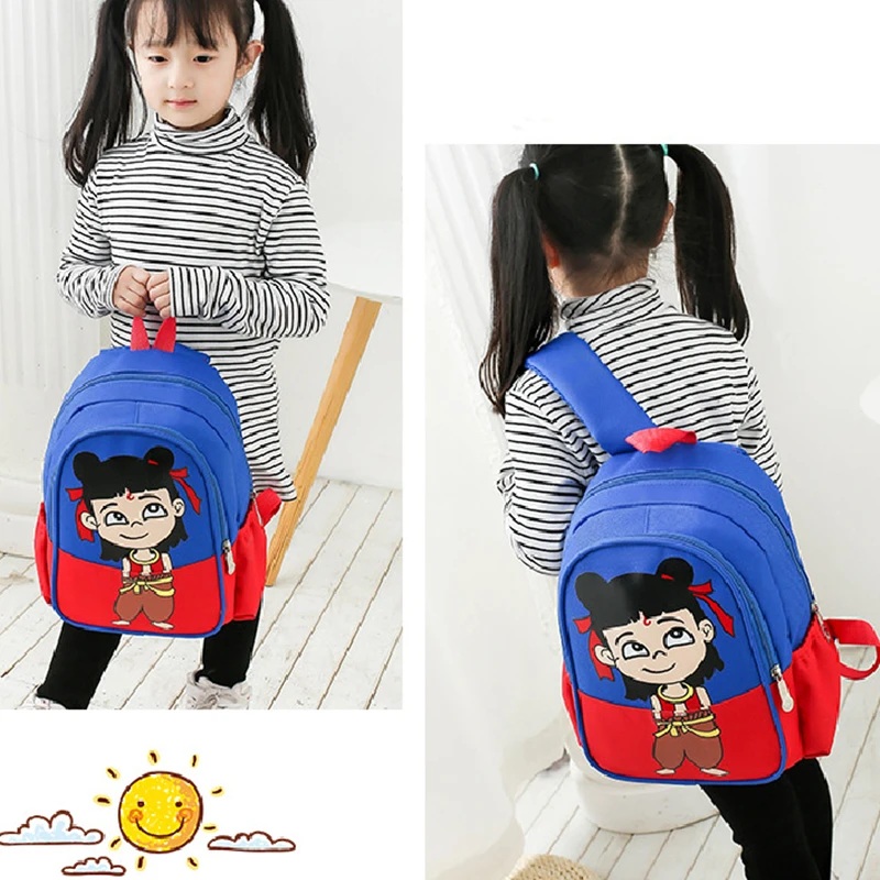 Child Schoolbag Cute Kids School Bags in Kindergarten School Anime Backpack for Girls Boys Preschool Bag Cartoon Shoulders Bag