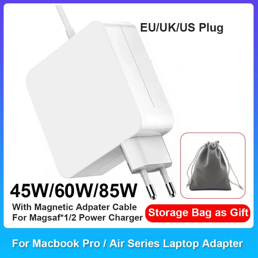 

Адаптер питания USB C 60 Вт/61 Вт/85 Вт/87 Вт/96 Вт для зарядного устройства Magsaf * 1/2 T и L-тип для MacBook Pro /Air