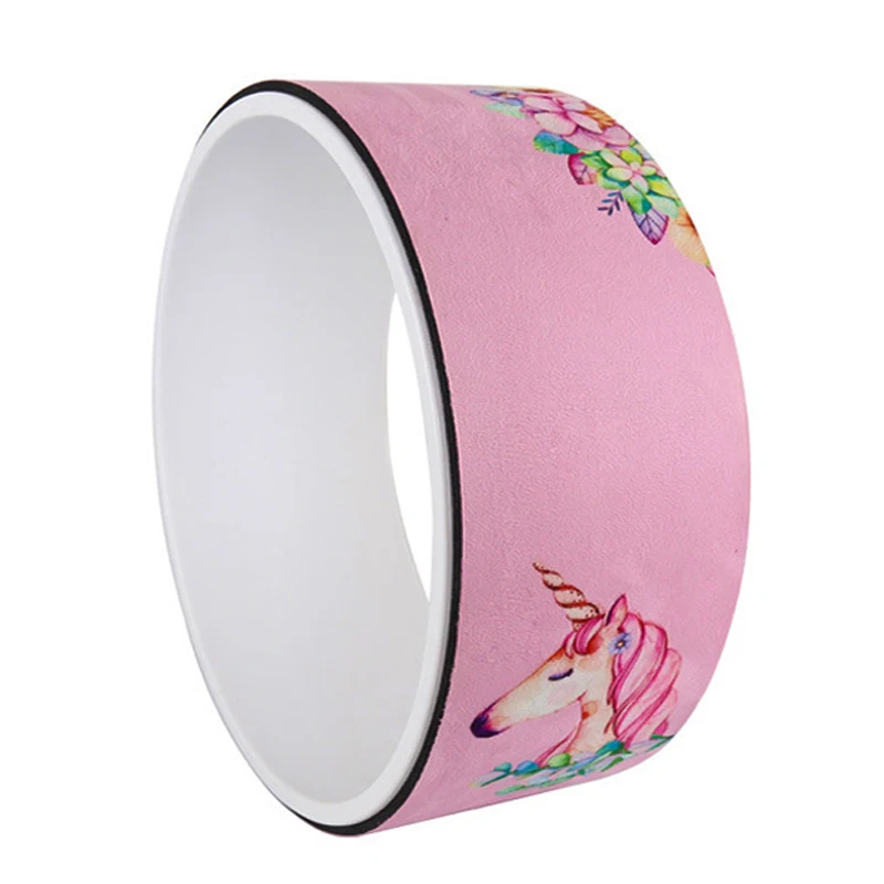 Пилатес-круг с космическим энергетическим дизайном TPE-ролик для йоги ролик