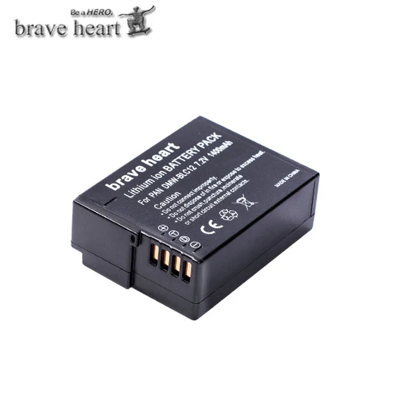 1battery DMW-BLC12 ДМВ BLC12 DMWBLC12 Батарея для цифрового фотоаппарата Panasonic DMW-BLC12E DMW-BLC12PP FZ200 FZ1000 DMC-G5 DMC-G6 GH2 V-LUX4 G5 - Цвет: 1battery