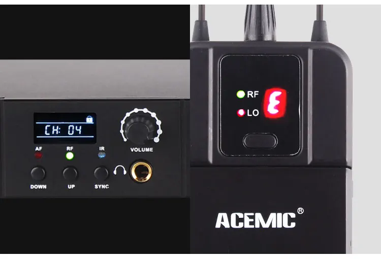 MAMKO ME-3200 In Ear Monitor Беспроводная система профессиональная для сценического представления 150 м дальность передачи