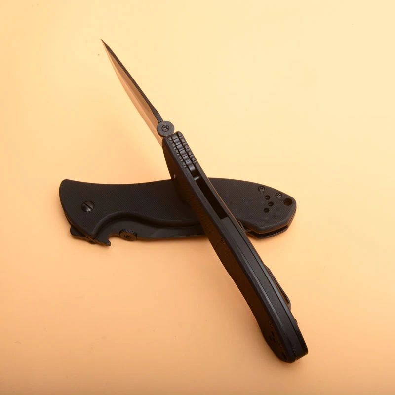 Новый карманный складной нож Kershaw 6045 8Cr13 лезвие G10 Ручка Открытый охотничий
