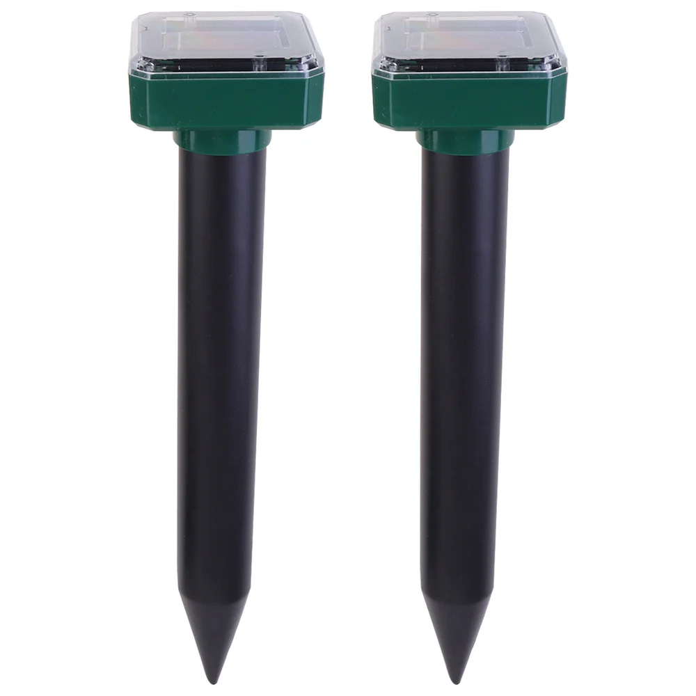 2 шт. Солнечный ультразвуковой квадратной формы мыши Змея Отпугиватель грызунов