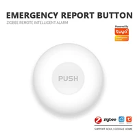 new tuya smart life one key alarm sos emergency call button wireless emergency button app remote mini portable free placement