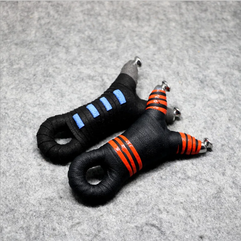 

New Titanium Steel Flying Tiger Flat Leather Slingshot Recurve Slingshot Outdoor Sport Precision Stainless Steel Sling shot