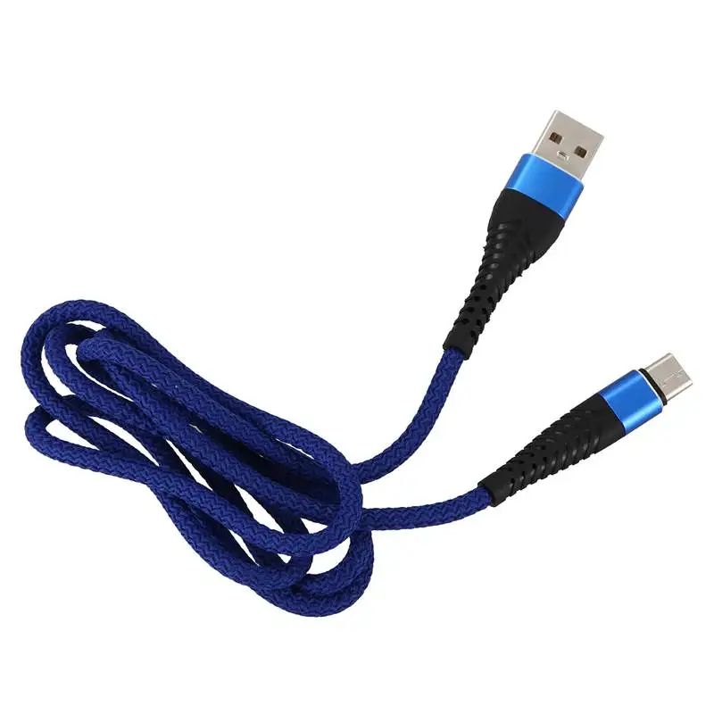 Кабель Usb Type C 1 упаковка (3 фута) нейлоновый Плетеный usb-кабель A-Usb для зарядного