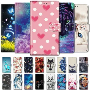 luxury flip wallet case for samsung galaxy a02 leather book mobile phone cases for samsung a02 a 02 a022f a022m 6 5 inch cover free global shipping