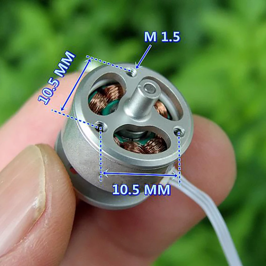 Бесщеточный двигатель Micro PTZ с двойным шарикоподшипником высокопрочный