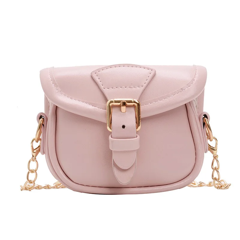 

2020 Girls Square Bag PU Leather Handbag Women's Designer Luxury Black Children Shoulder Messenger Bags for Kids Crossbody Purse