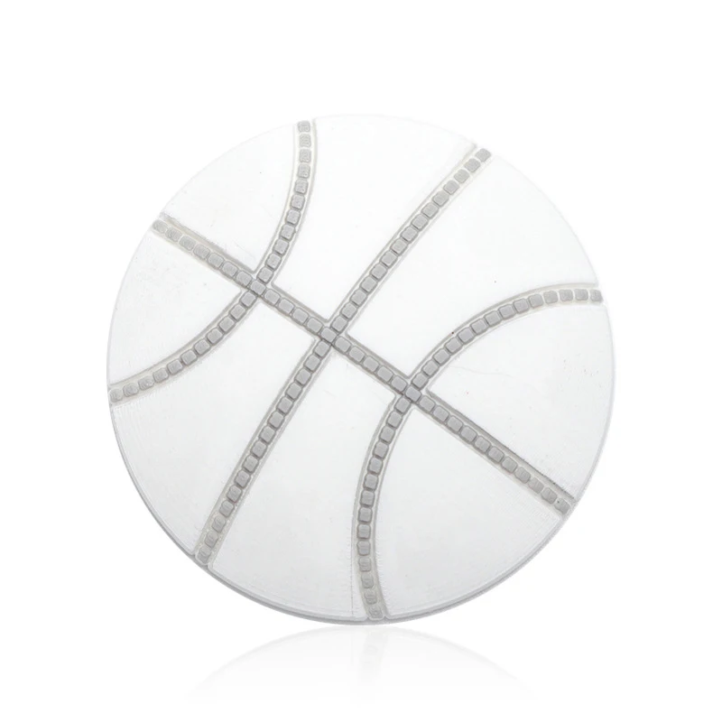 white basketball Ручка для дома противоскользящая дверная накладка круглая настенная Защитная Клейкая ручка 1 шт. 3D Силиконовая горячая Распродажа дверная ручка бампер краш-накладка - Цвет: white basketball