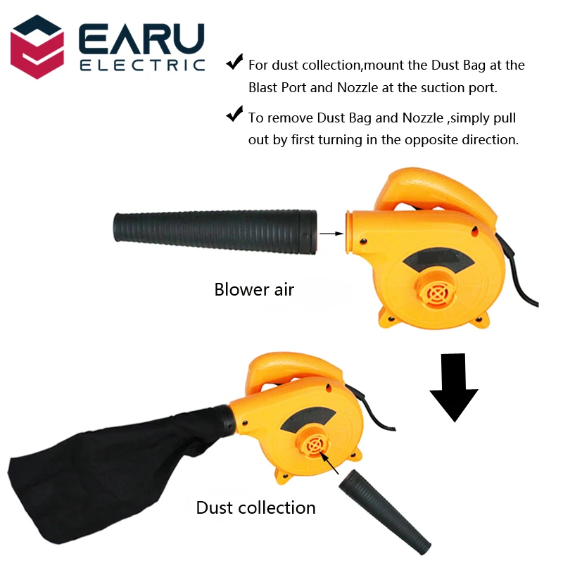 Электрический пылесос для компьютера 600 Вт 220 В с функцией сделай сам |