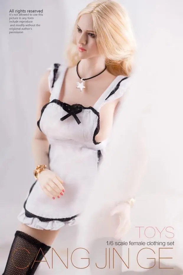 1/6 Scale female action figure gold/sliver star necklace pendant clothing jewelry accessories fit 12'➬tion Figure Body | Игрушки и
