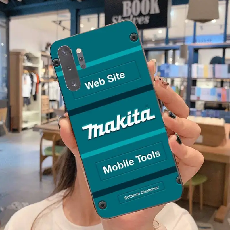 HOTCASHOP ящик для инструментов Makita чехол телефона Samsung Galaxy Note20 ultra 7 8 9 10 Plus lite J7 J8 M21 M30S |
