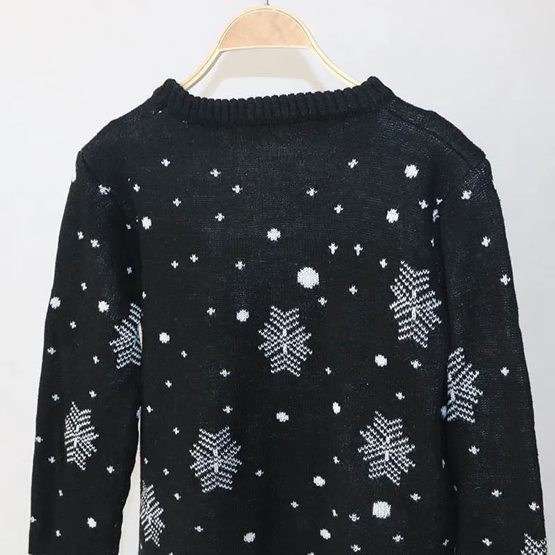 Autumn Spring Women Christmas Deer Warm Knitted Long Sleeve Sweater Jumper Pullovers O-Neck Casual Cute Sweaters | Женская одежда