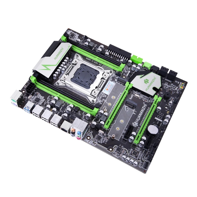Huananzhi X79 материнская плата LGA2011 ATX USB3.0 SATA3 PCI-E NVME M.2 SSD Поддержка REG ECC памяти и Xeon