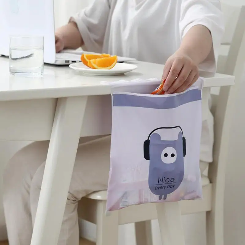 

15 Pieces PEVA Tableside Sticky Garbage Bag Car Household Portable Disposable Garbage Bag Household Cleaning Tool Accessories