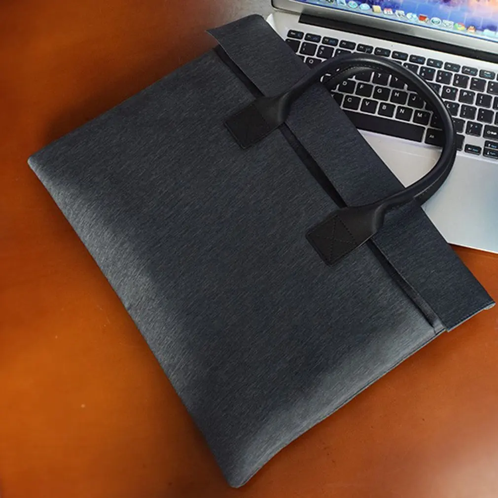 15 6-дюймовый дизайн с ручкой одноцветные планшеты ноутбук рукав чехол сумка для