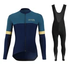 LE COL WIGGINS, осенняя длинная одежда для велоспорта Slevee, велосипедная рубашка, велосипедная одежда, горные велосипедные костюмы Maillots Ciclismo Hombre