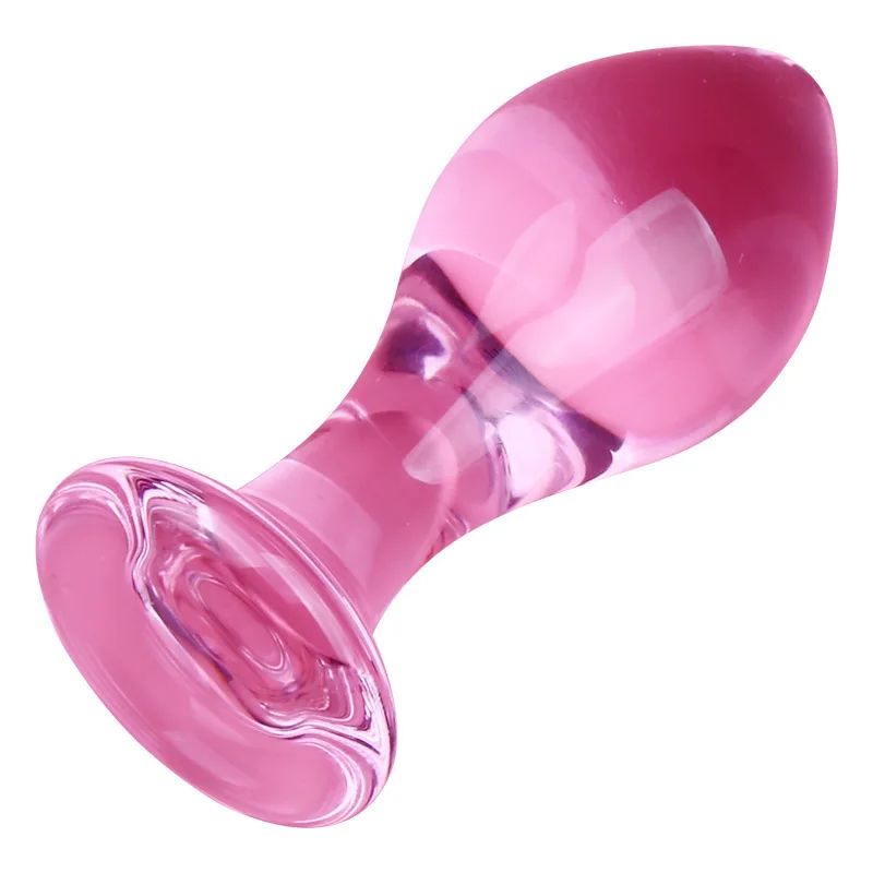 Стимуляция Buttplug стеклянные анальные секс-игрушки для женщин и мужчин массажер