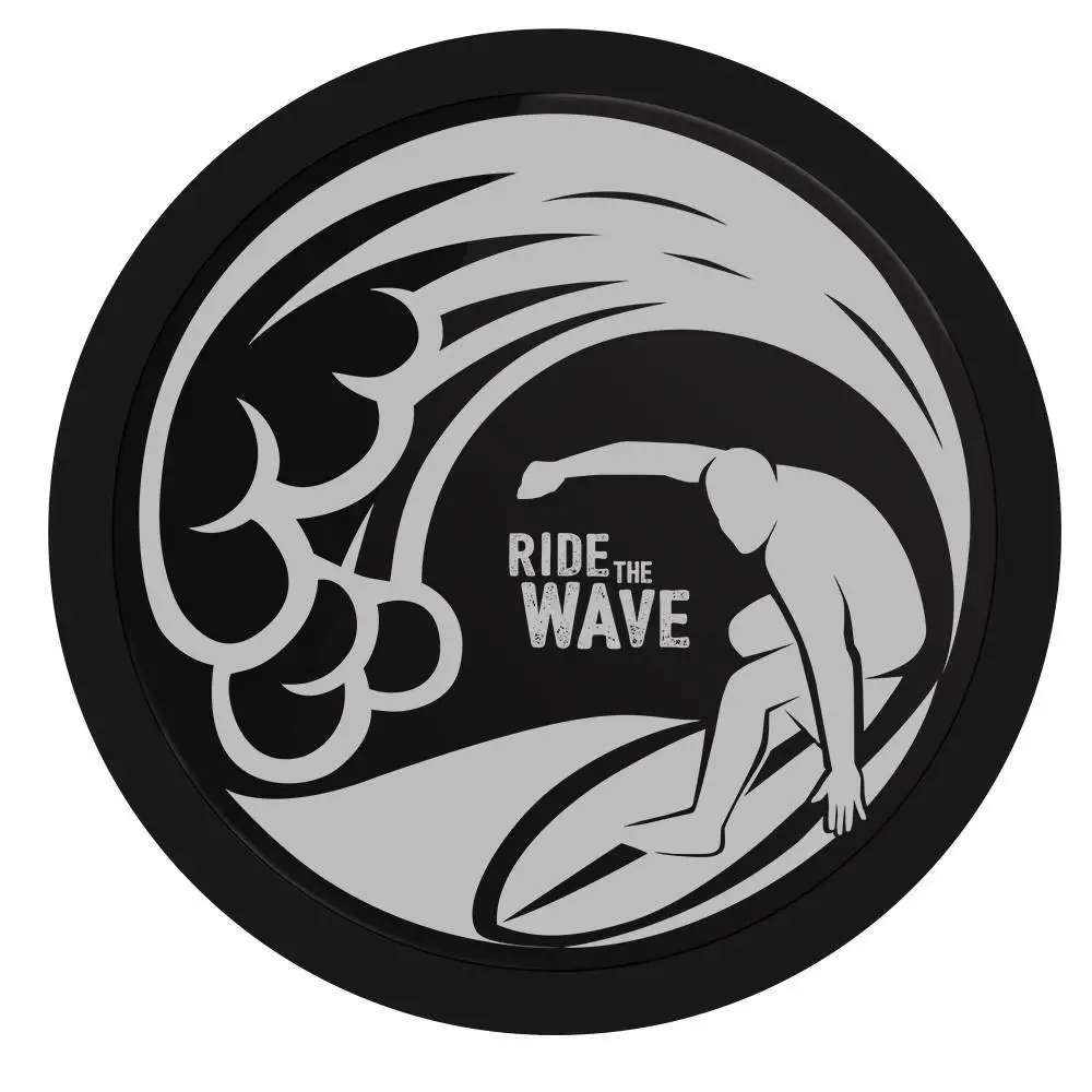 Ride The Wave Серфинг Спорт Многоцветное изменение света стены Surf Rider Ocean Art Декоративный светодиодный неоновый знак Подарок для серфера.