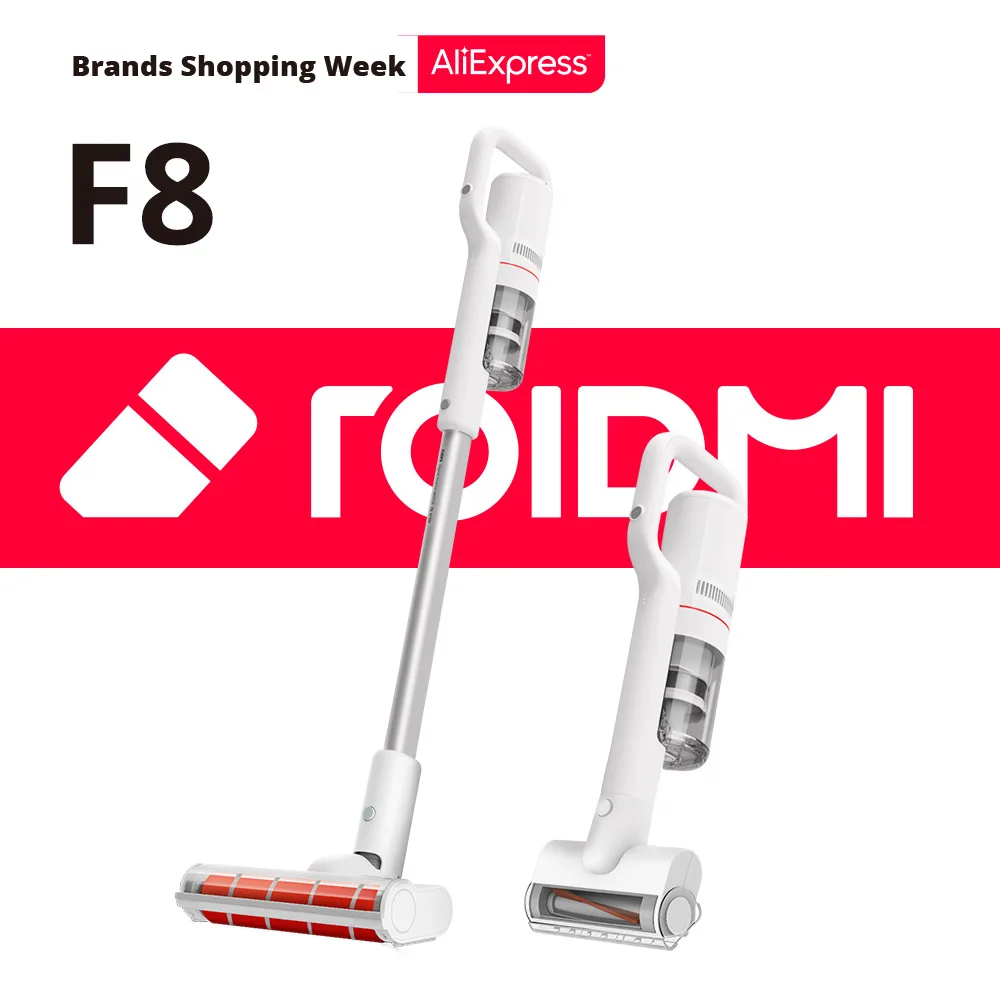 

*ORIGINAL* ROIDMI F8 Wirelss Vacuum Cleaner Cyclone Portable Vacuum Cleaner for Home Vertical Carpet Cleaner eu warehouse