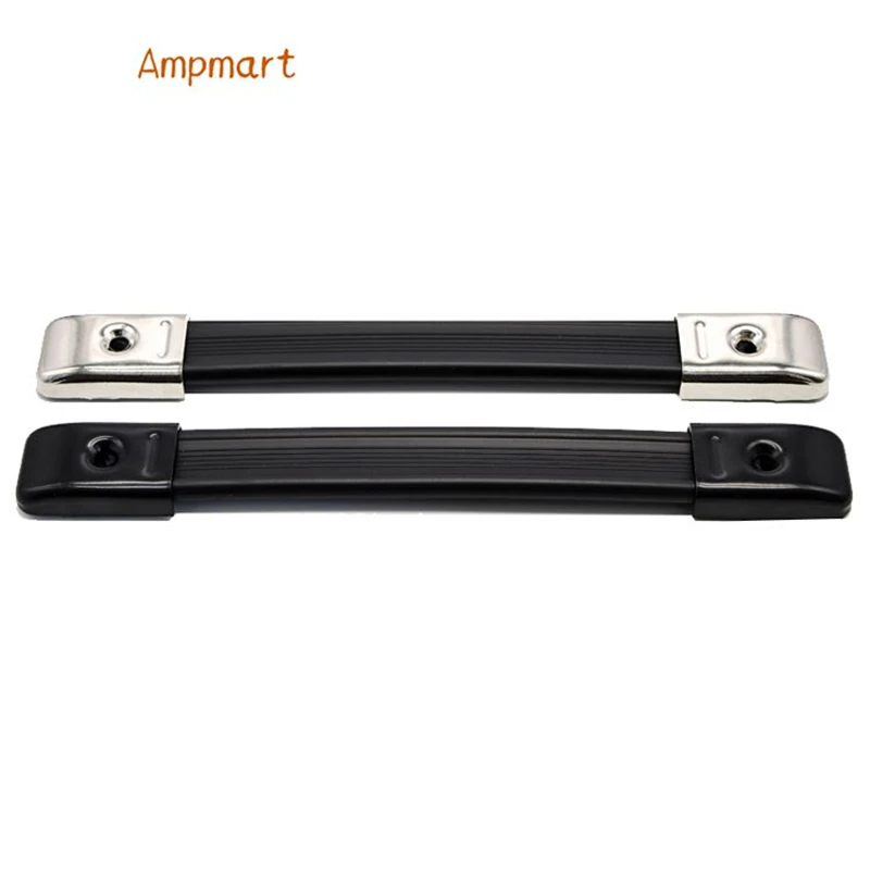 

Высококачественная черная ручка с одним отверстием для гитарного динамика, резиновая ручка, усилитель мощности гитары, ручка, подходящая Пряжка и винт, 1 шт.