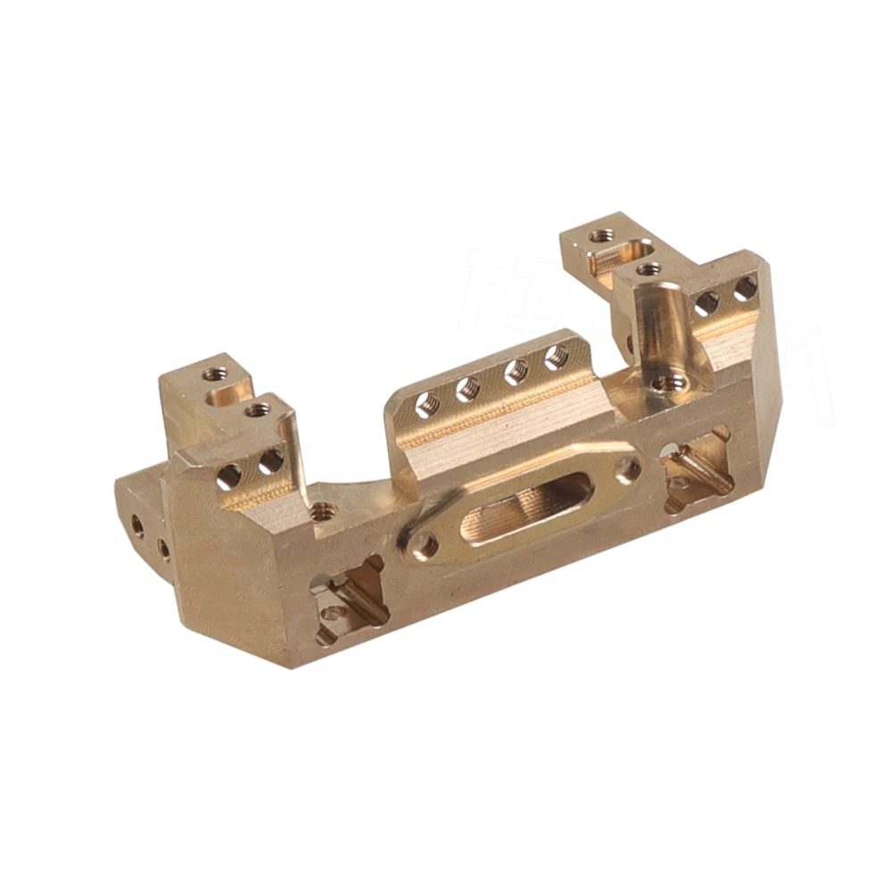 TRX4 CNC Алюминиевый Многофункциональный держатель переднего бампера серволебедка