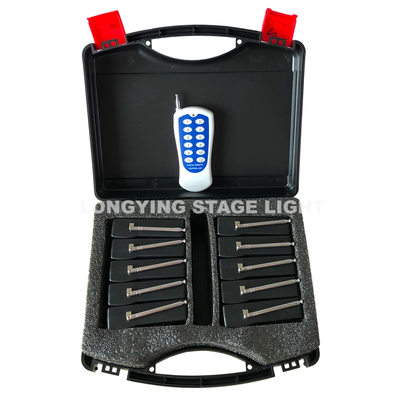 Продажа Быстрая доставка, устройство для зажигания холодных фейерверков, Беспроводная дистанционная пиротехника, 10 ресиверов, сценическое оборудо...