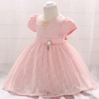 baby girl newborn dress birthday dress christening gown baby party dress christmas clothes 1 year girl baby birthday dress