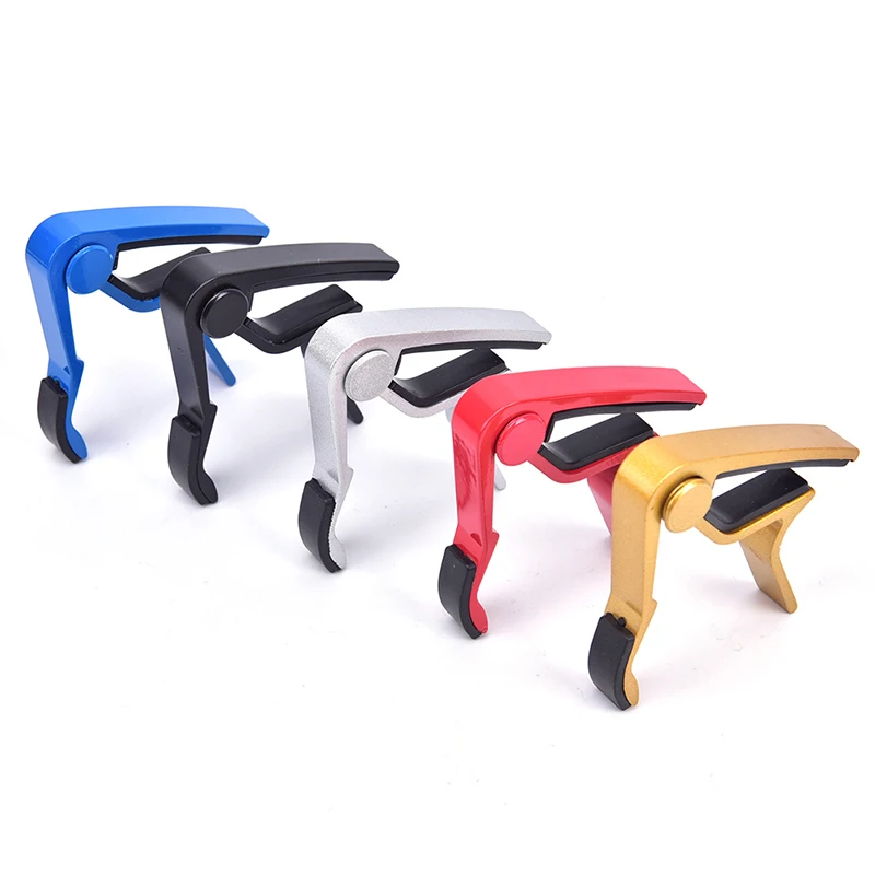 schnell ändern gitarre kiefer capo clamp für elektrische und akustische tuba gitarre trigger release capo gitarre für ton einstellen fr