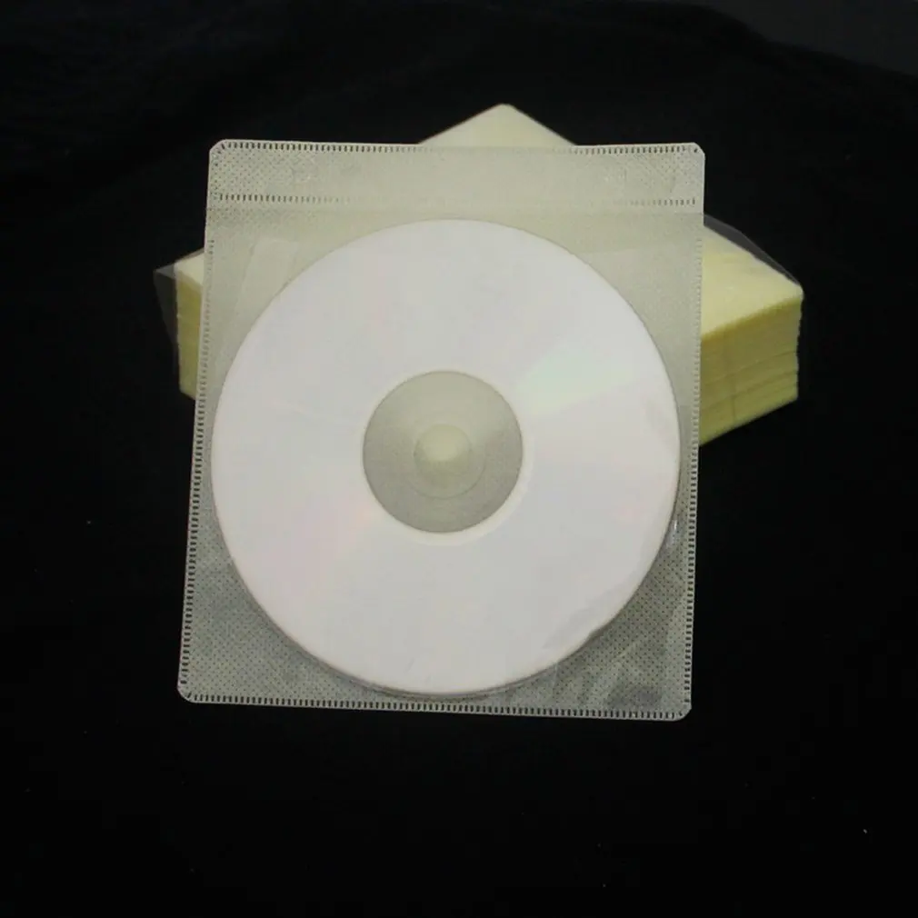 100 шт. нетканые чехлы для хранения дисков CD DVD | Электроника