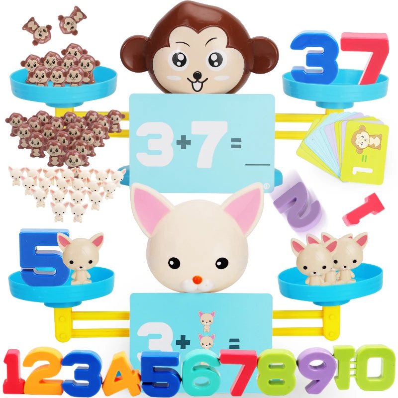 Математические Игрушки числовой баланс математическая игра игрушки для
