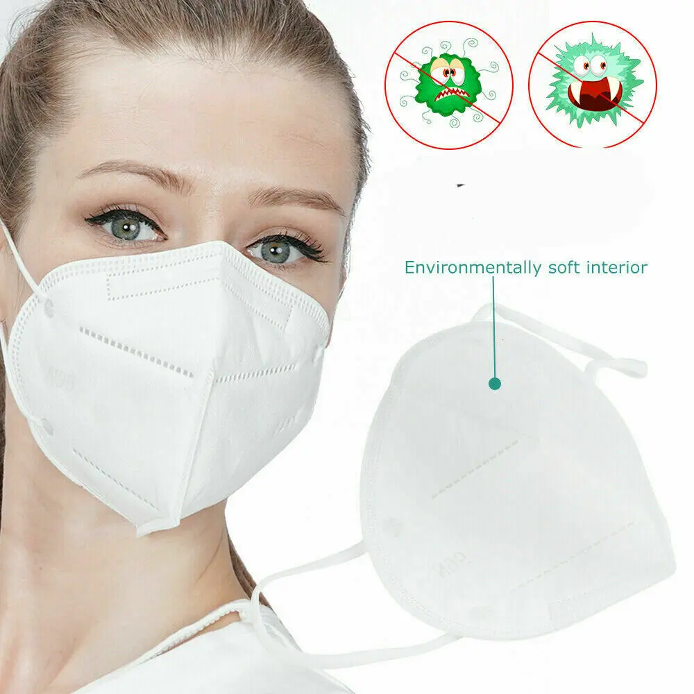 

1 pcs Disposable Adults Anti Dust Breathing Mouth Masks Adult Anti-smog Protective Safety Face Covers Masks PM2.5