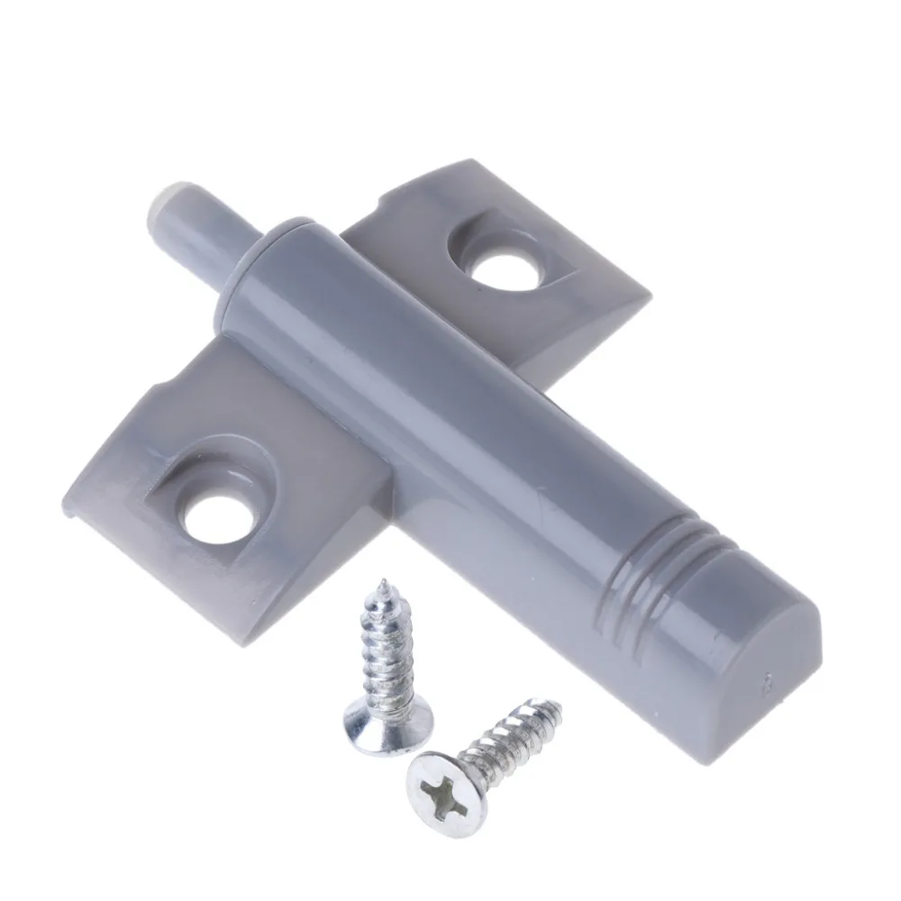 Серый кухонный шкаф двери ящика мягкий тихий близкий демпфер буферы + винты|Замки