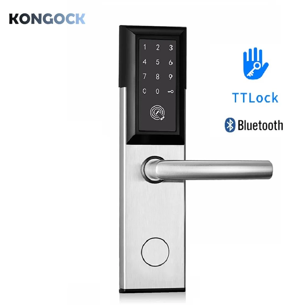 

Bluetooth TTlock бесключевой замок для отеля, электронный цифровой пароль и доступ к ключам для дома, отеля, квартиры и т. Д.