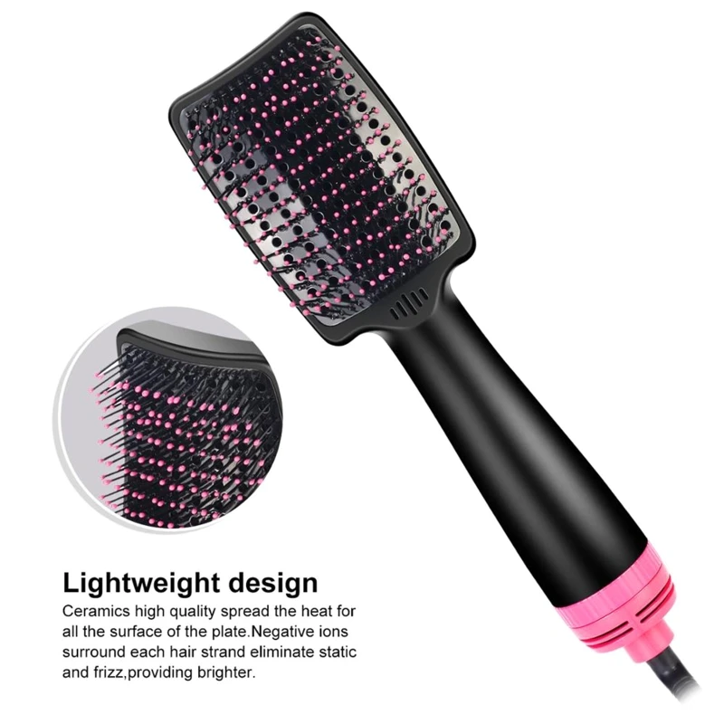 Многофункциональный фен для волос с горячим воздухом щетка электрический
