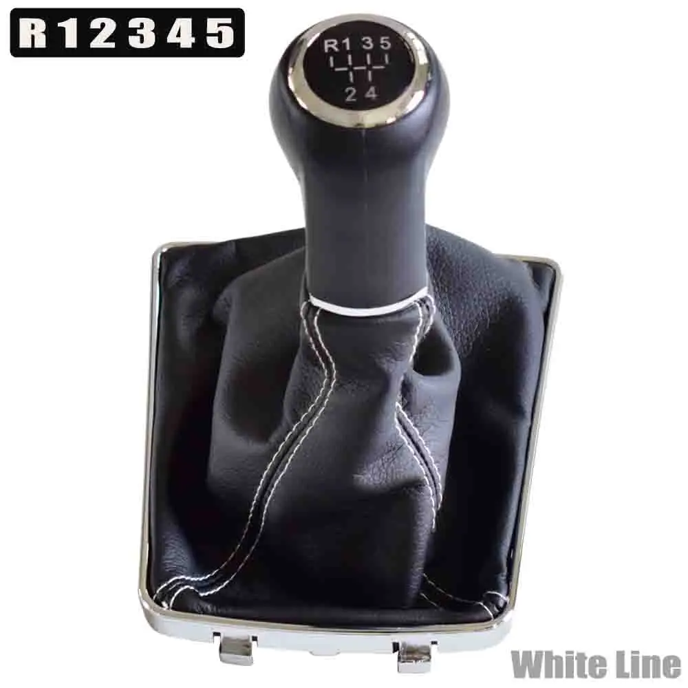 Стиль для VAUXHALL OPEL ASTRA III H 1,6 04-10 руководство 5 6 скоростей переключения передач Ручка Рычаг с кожаным пылезащитным покрытием