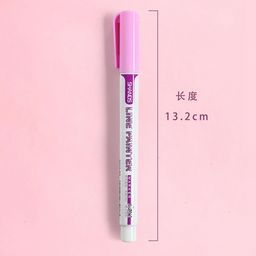 8 цветов двойной линии контур для рисования ручка цвет Скрапбукинг ручки