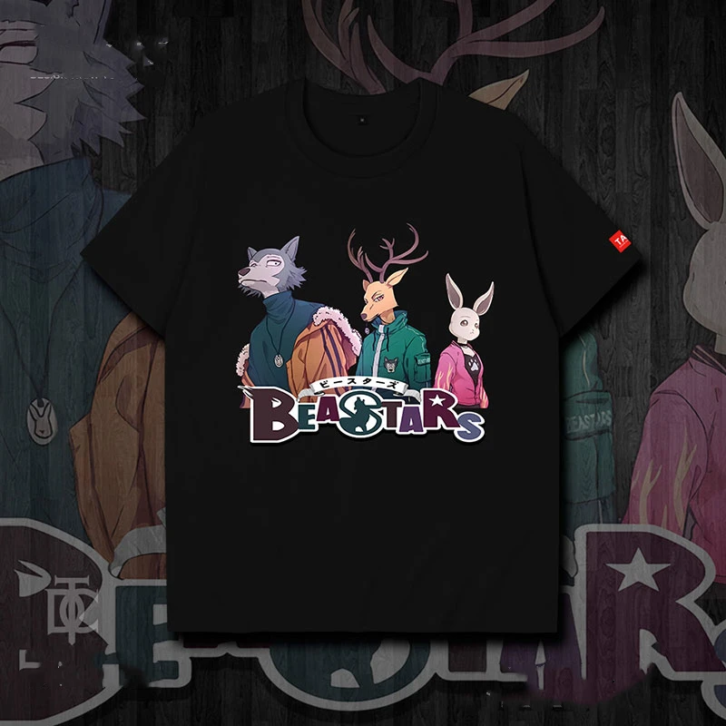 Унисекс аниме BEASTARS Legoshi Haru Louis мультфильм смешные короткие фотообои для женщин