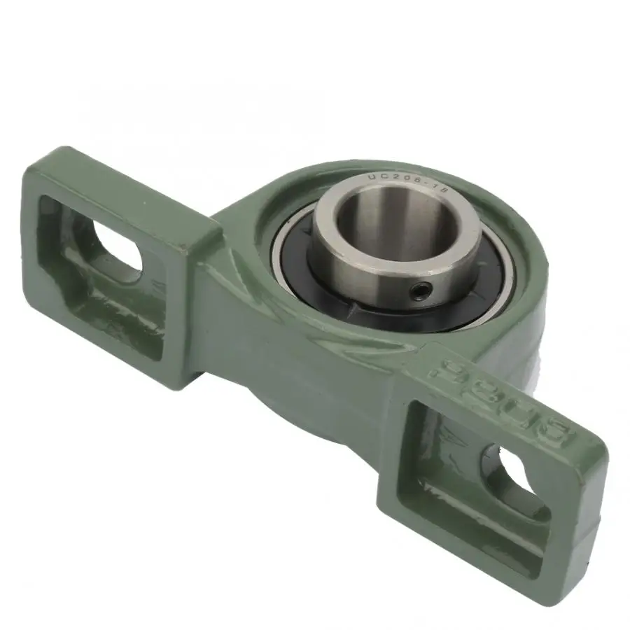 Подушка Bearing1PCS UCP206 Подушка блок подшипник шариковый вмонтированный подшипник 2 болта твердая база с корпусом подшипника