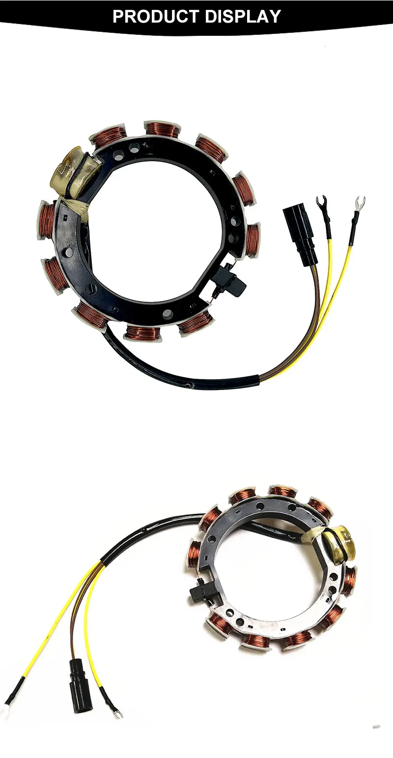 JETUNIT подвесной Запчасти узел статора 4Cyl 9Amp для Johnson Evinrude 65-115HP 583340 583536 763767 173-3536