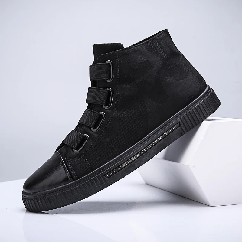 

Sneakers Vulcanized Shoes Mesh Sports Shoes Elastic Band Trend Men's Shoes Zapatos De Hombre Designer Breathable Calzado Hombre