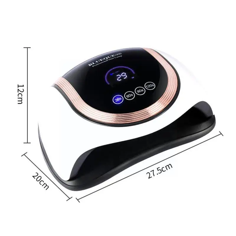 

Led Lamp Beads Two Hands Nail Light Therapy Machine Baking Dryer Sensor Nail Smart Lamp D3J9