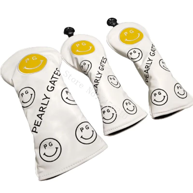 PG жемчужных ворот смайлик клюшки для гольфа Headcovers водителя Фарватер деревянные