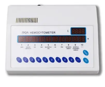 Гемоцитометр JSQA 220V счетчик классификации клеток крови|Детали и аксессуары для