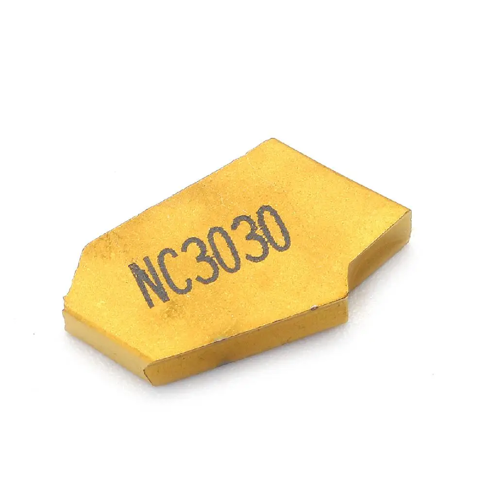 10 шт. 3 мм GTN3 ЧПУ отрезка наконечников карбидные вставки NC3030 режущий токарный