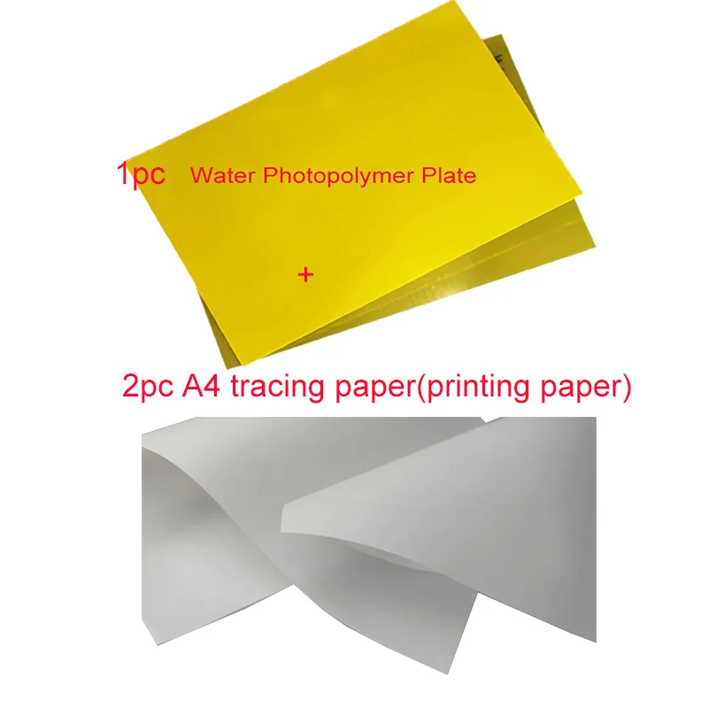 Фотополимерная Пластина для печати сделай сам 1 комплект 20 см x 30 | Дом и сад