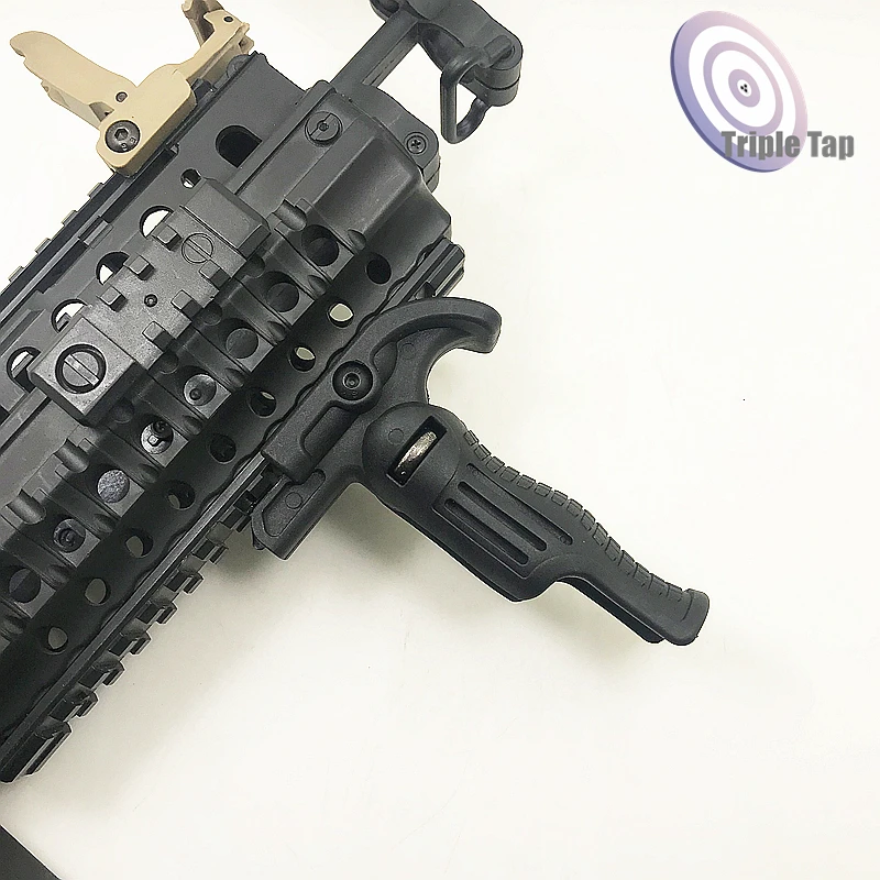 Тактические складные угловая Передняя рукоятка для M4 AR15 пистолет вертикальный